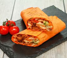 Шаурма в сырном лаваше