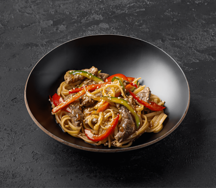 Wok с говядиной