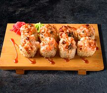 Ролл с креветкой и угрем