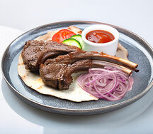 Шашлык из бараньей корейки