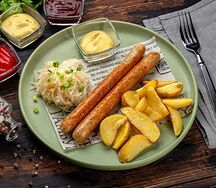 Колбаски Куриные с перцем