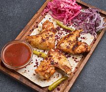 Шашлык из куриных крылышек