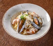 Паста из морепродуктов