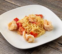 Паста с креветками
