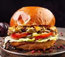 Острый бургер Диабло