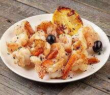 Креветки гриль