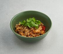 Вок Жареный рис с курицей