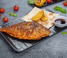 Дорадо на мангале