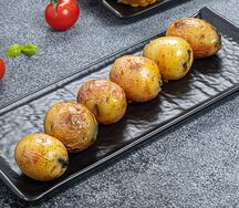 Молодая картошка на мангале