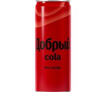 Добрый Кола без сахара 