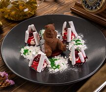 Авторский десерт Сибирский мишка