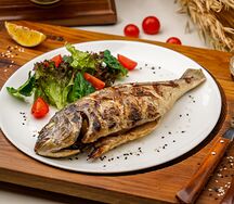 Дорадо на гриле