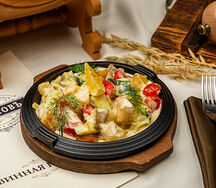 Скоблянка из трех видов рыб