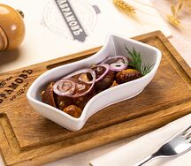 Грибы белые бочкового засола