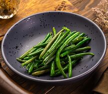 Обжаренная стручковая фасоль