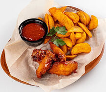 Куриные крылья барбекю