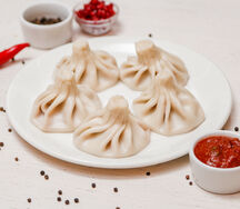 Хинкали с бараниной