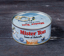 Ломтики филе тунца желтоперого в собственном соку Mister Ton