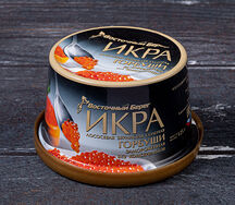 Икра лососевая зернистая соленая горбуши замороженная