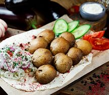 Грибной шашлык