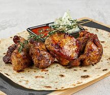 Шашлык из cвинoго окорока