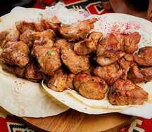 Шашлык из бараньей мякоти