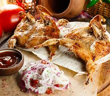 Перепелка на мангале