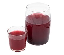 Морс из лесных ягод собственного производства