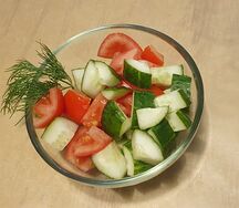 Салат из свежих овощей