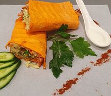 Шаурма Сырная с свининой