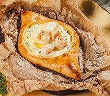 Хачапури с креветками