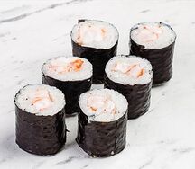 Маки с креветкой