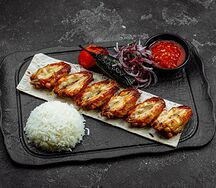 Куриные крылышки на гриле