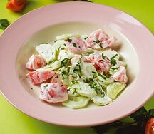 Салат Овощная компания с заправкой