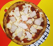 С курицей 25 см