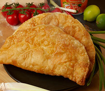 Чебурек Том Ям со свининой