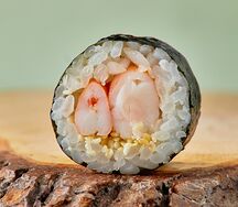 Маки-ролл с креветкой