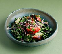 Салат по-грузински с орехами