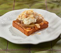 Бриошь с грушей и рикоттой