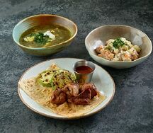 Бизнес-ланч из трех блюд