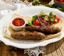 Люля-кебаб из баранины