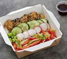 Поке с курицей