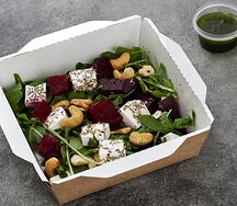 Салат со свеклой и брынзой