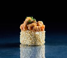 Острый ролл с угрем