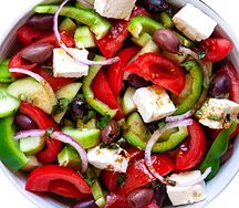 Салат Греческий постный