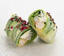 Спринг-ролл с креветкой