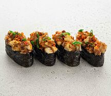 Запеченные суши с угрем (4 шт)