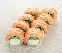 Запеченный ролл Филадельфия (8 шт)