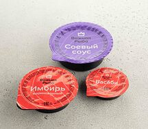 Комплектация для одного с соусом, имбирем и васаби