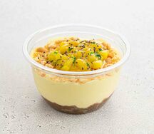 Чизкейк с манго и маракуйей